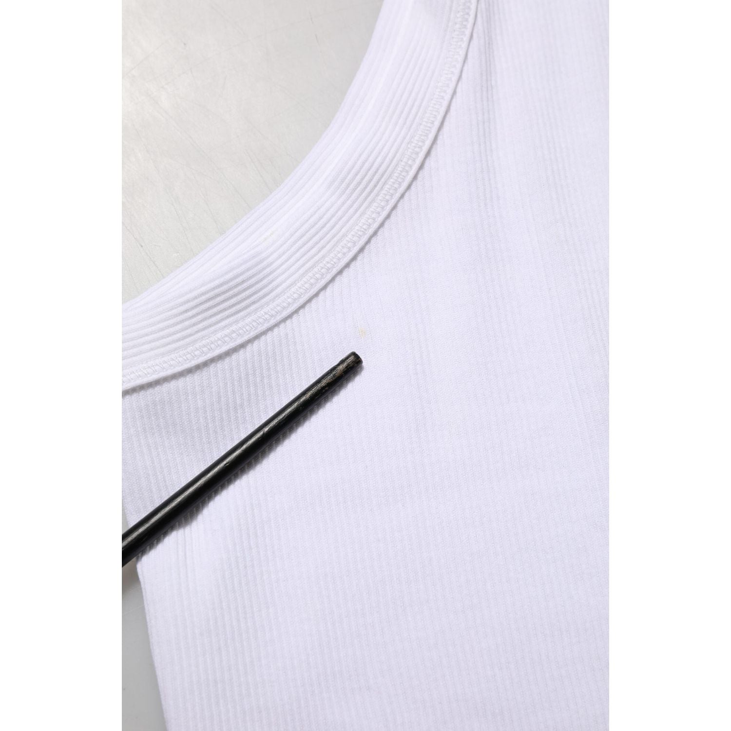 Dolce & Gabbana White Sleeveless Round Neck Tank T-shirt