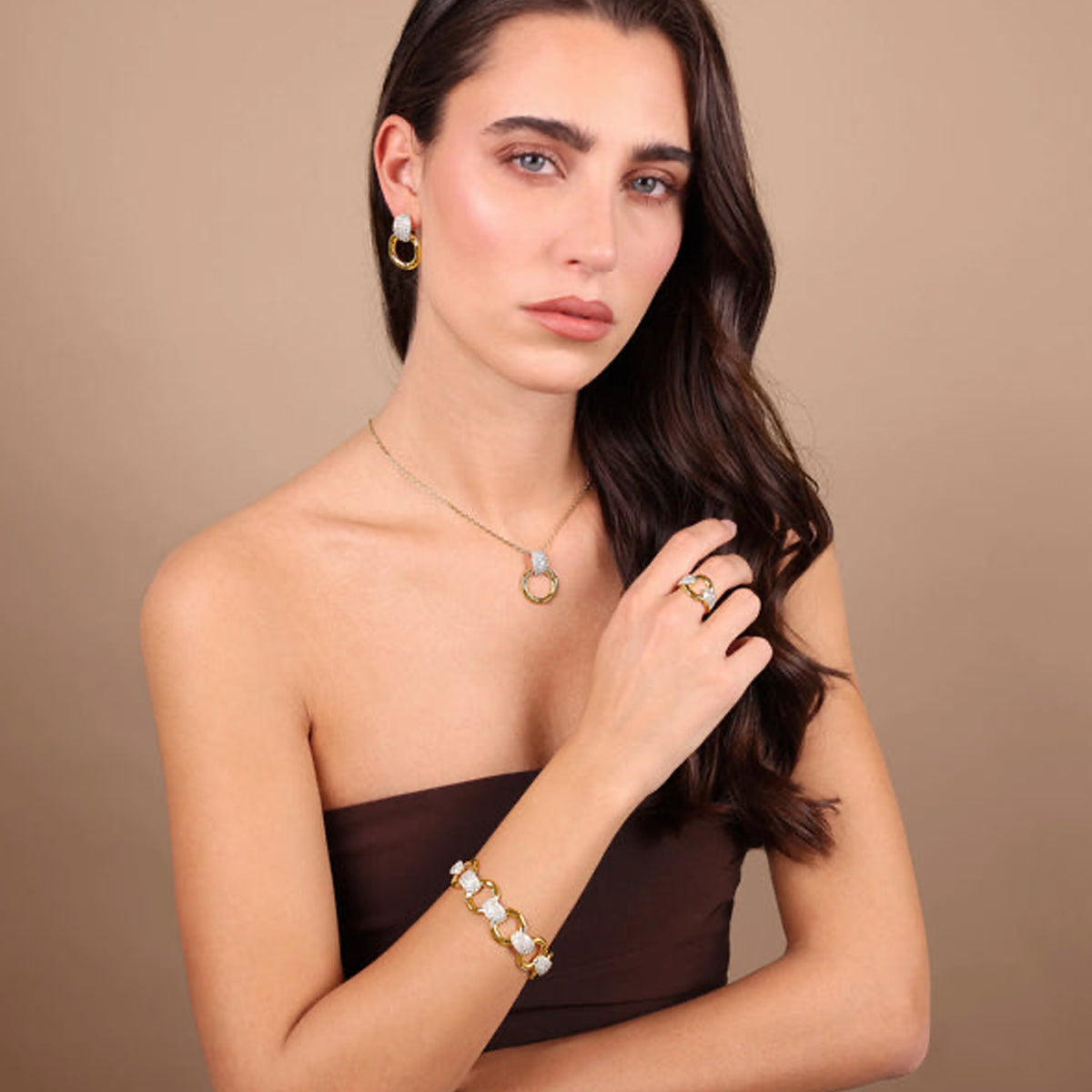 ETRUSCA JEWELS JEWELRY Mod. WSET00866.YG-2