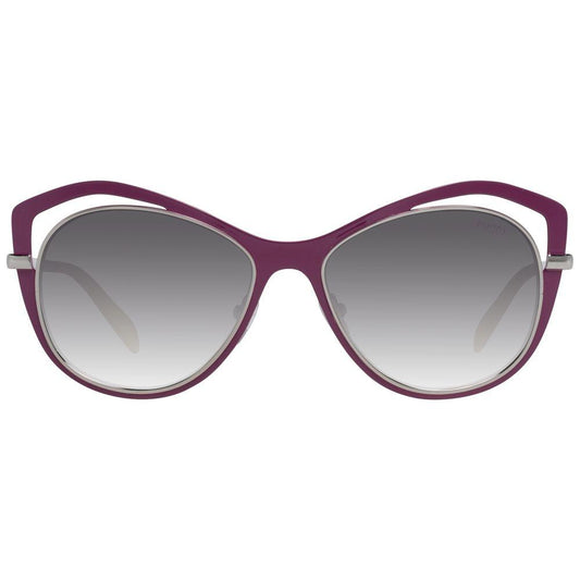 Emilio Pucci Purple Metal Sunglasses 1728,67434610848,Emilio Pucci,New with tags,Purple,Sunglasses for Women - Sunglasses,Women Emilio Pucci EPEP01305681TAC