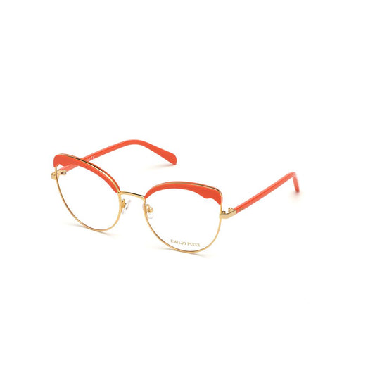 Emilio Pucci Gold Metal Glasses (Frames)