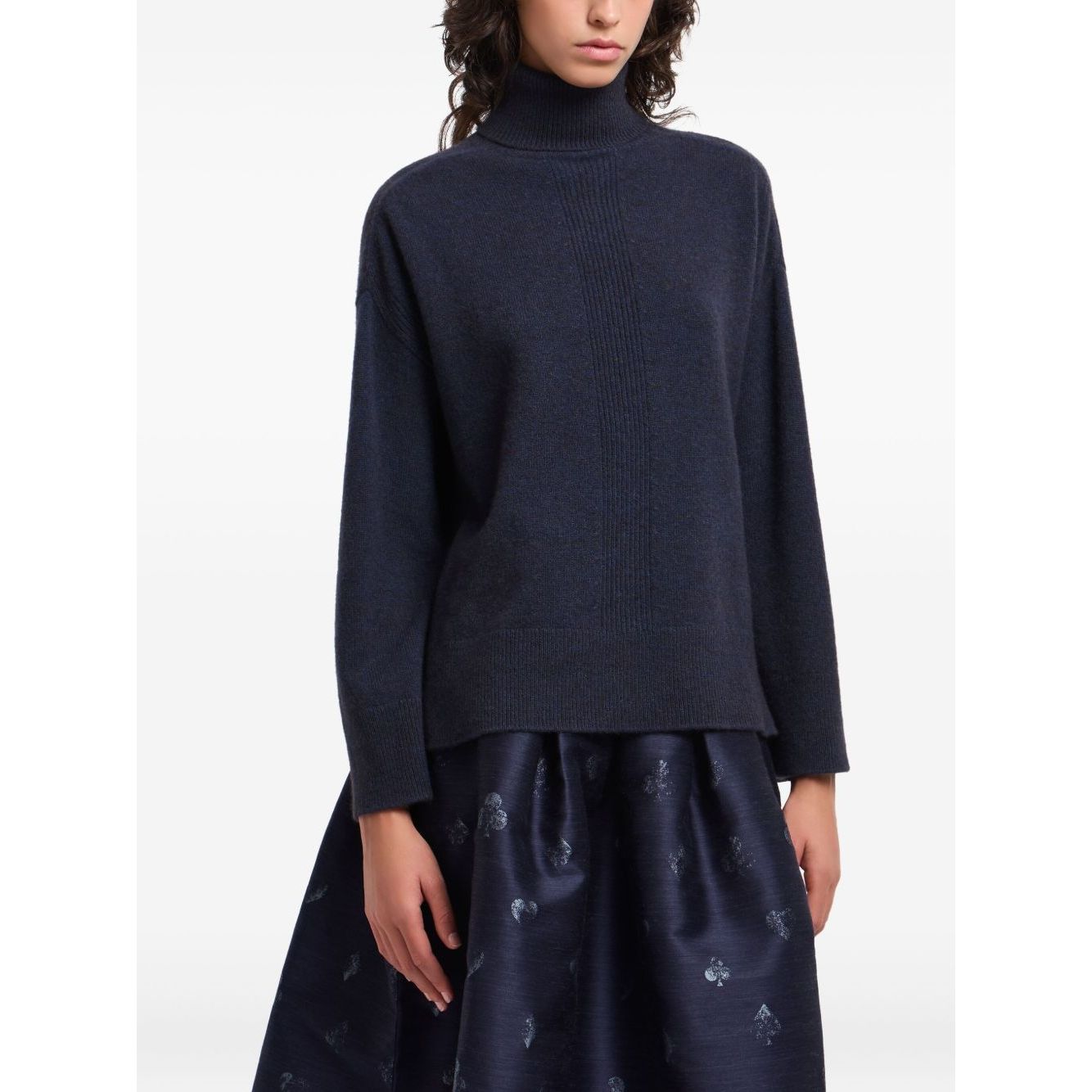 Emporio Armani Sweaters Blue