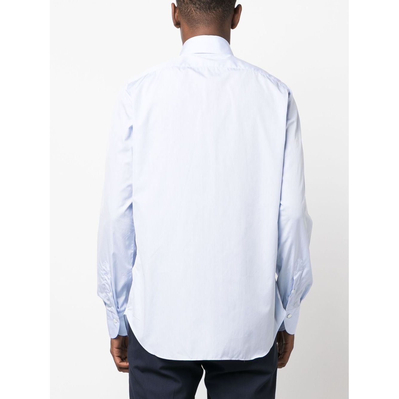 FINAMORE 1925 NAPOLI Shirts Clear Blue