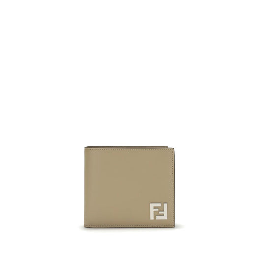 Fendi FF leather and canvas bifold Wallet FE7M0356AV86F19VEBB