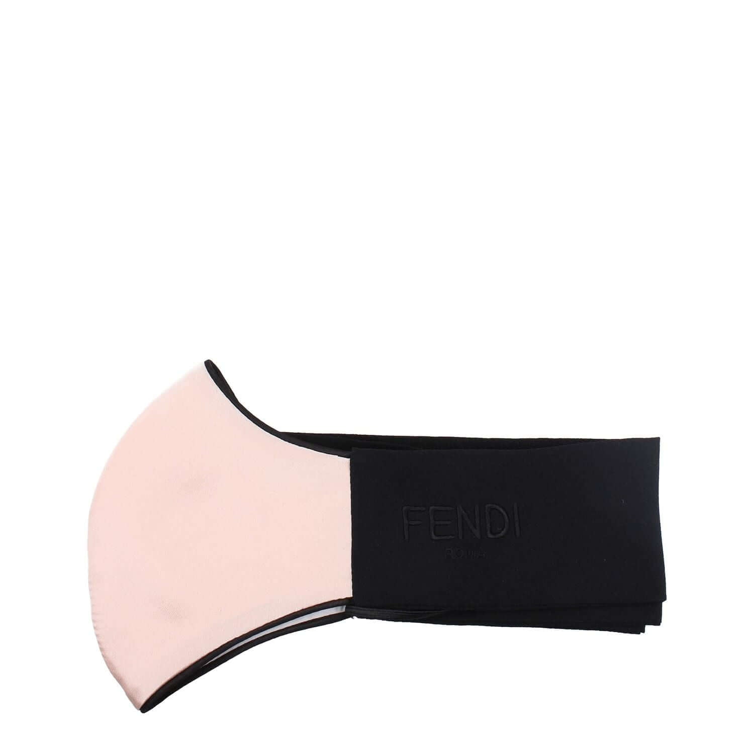 Fendi Pink Silk Facemask