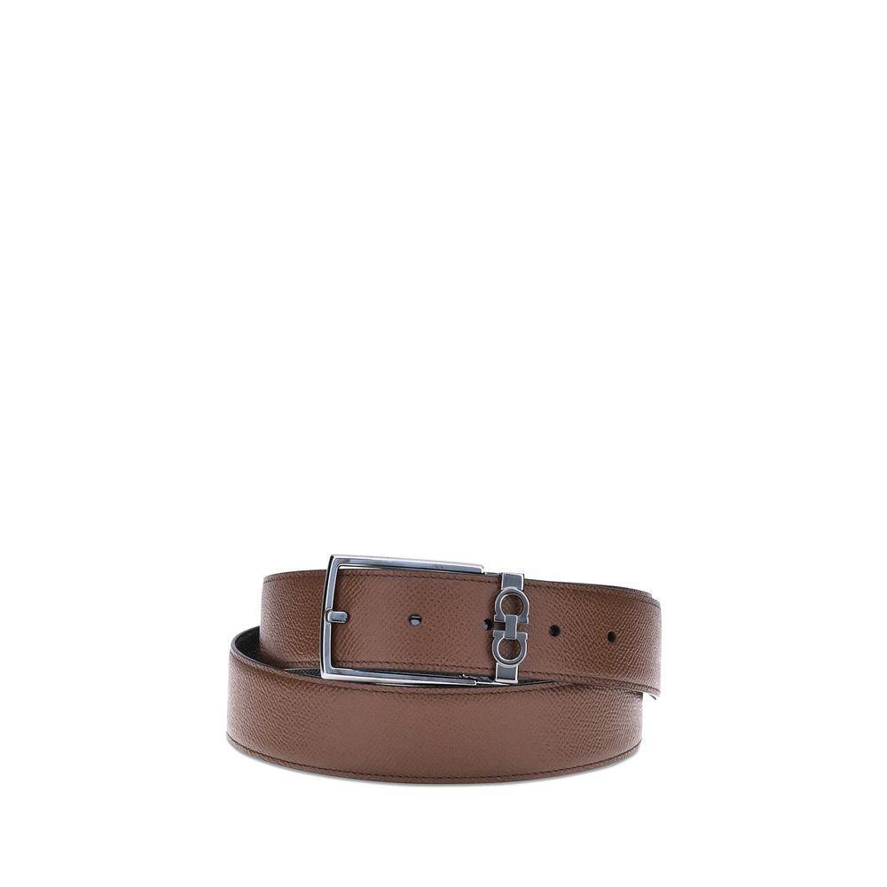 Ferragamo Leather reversible Belt FE-709528006-105 CM / 42 INCHES