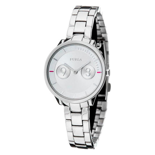 Furla Silver Steel Watch 1728,Furla,New with tags,Silver,Watches for Women - Watches,Women Furla FUR4253102509AC