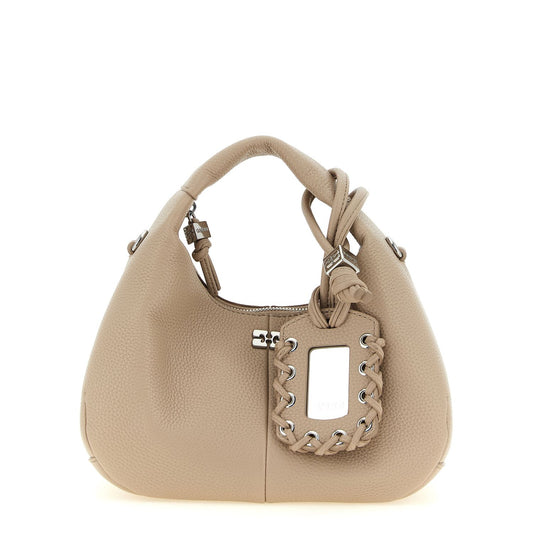 Ganni Beige Polyester Handbag