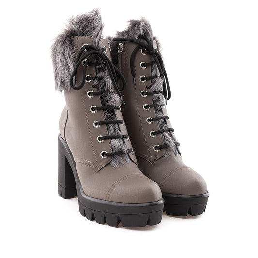 Giuseppe Zanotti Gray Eco Leather Boot 1728,67397976224,Boots - Women - Shoes,EU37/US7,EU40/US10,EU41/US11,Giuseppe Zanotti,Gray,New with tags,Shoes,Women,Women - Shoes Giuseppe Zanotti GI-509366220011147-EU37/US7