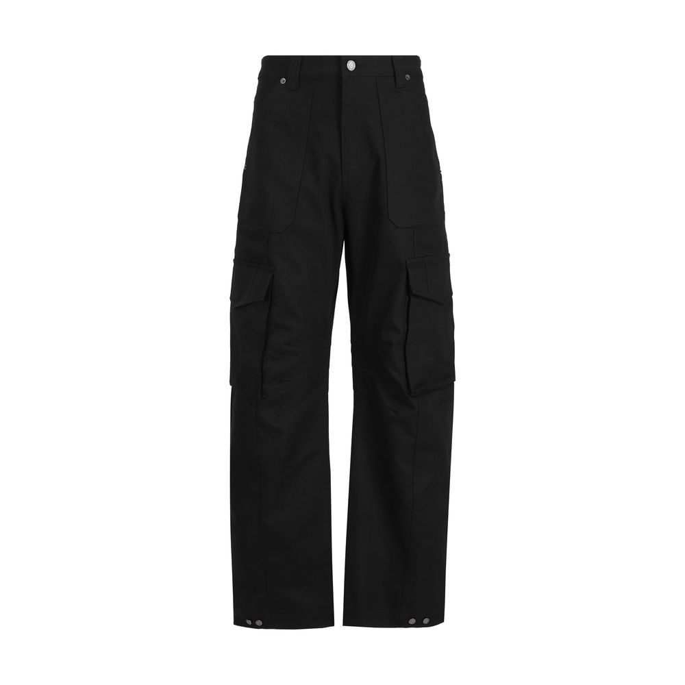 Golden Goose Black Elastane Cargo Pants