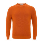 Gran Sasso Italian Cotton Chic Orange Sweater GR-4347670-IT50 | L