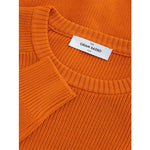 Gran Sasso Italian Cotton Chic Orange Sweater GR-4347670-IT50 | L