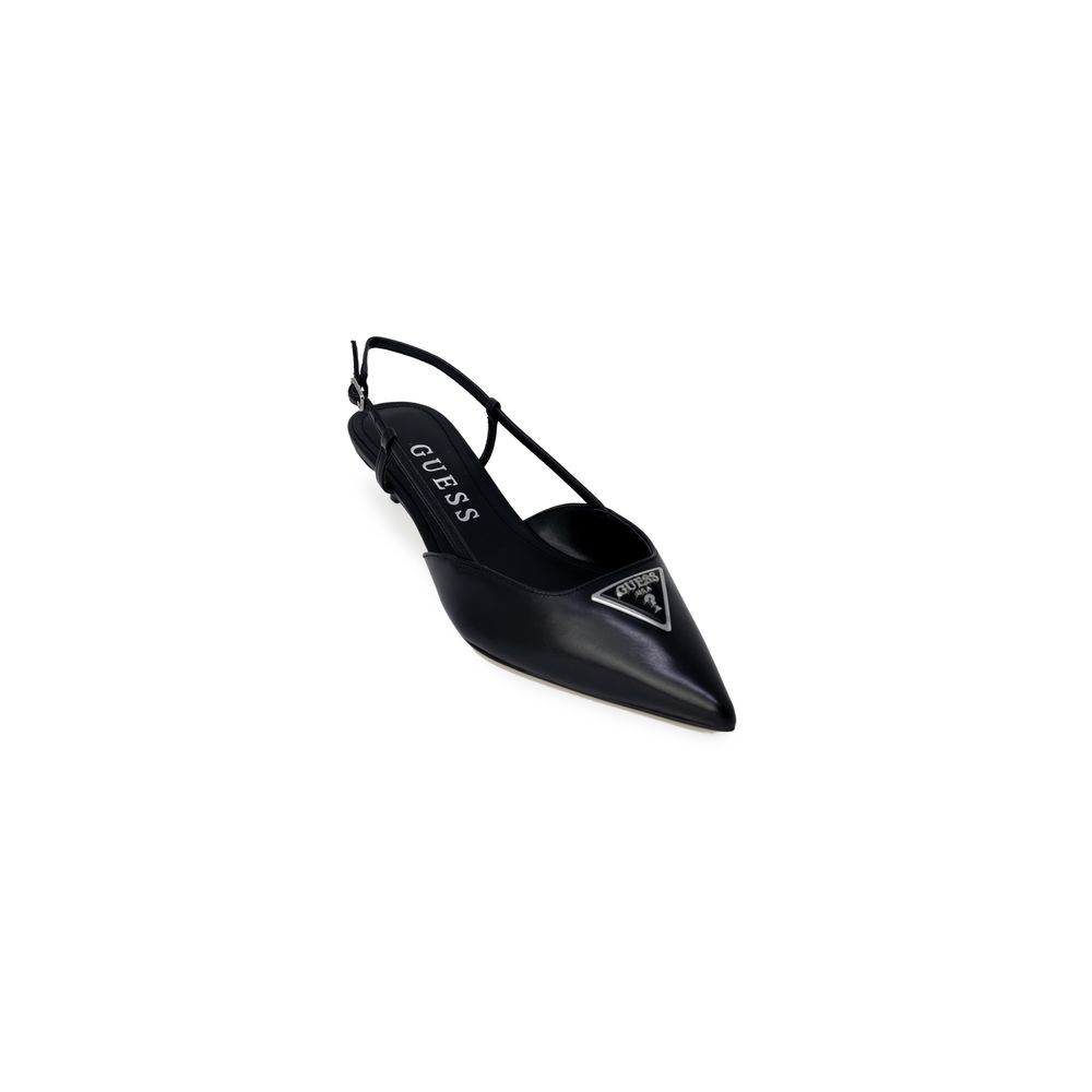 Guess Black Polyester High Heel Pumps