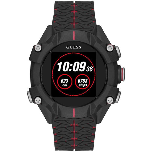 Guess Black Resin Watch 1728,67434610848,Black,Guess,Men,New with tags,Watches for Men - Watches Guess GUC3001G1AC