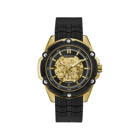Guess Black Resin Watch 1728,Black,Guess,Men,New with tags,Watches for Men - Watches Guess GUGW0061G2AC