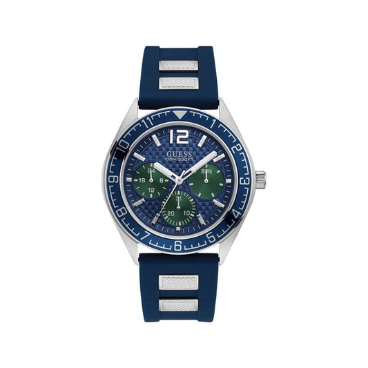 Guess Blue Synthetic Watch 1728,67434610848,Blue,Guess,Men,New with tags,Watches,Watches for Men - Watches Guess GUW1167G1AC