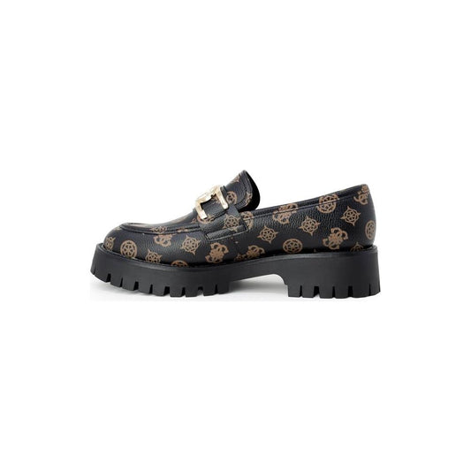 Guess Brown Polyethylene Flat Shoe 1728,71956299936,Brown,EU35/US5,Flat Shoes - Women - Shoes,Guess,New with tags,Women Guess GU-9097200140-EU35/US5