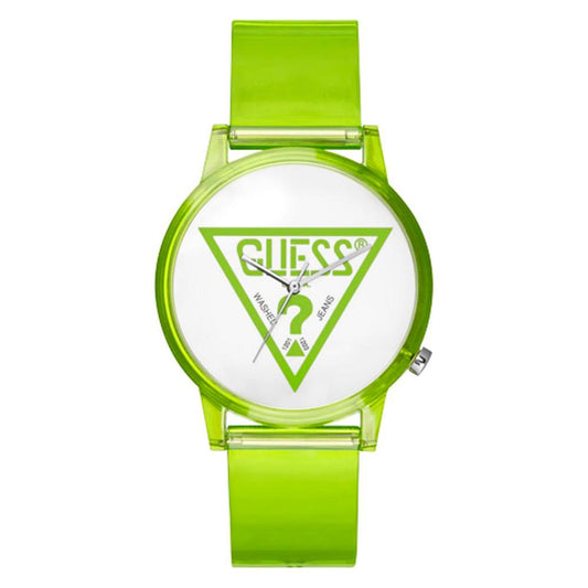 Guess Green Silicone Watch 1728,Green,Guess,New with tags,Watches for Women - Watches,Women Guess GUV1018M6AC