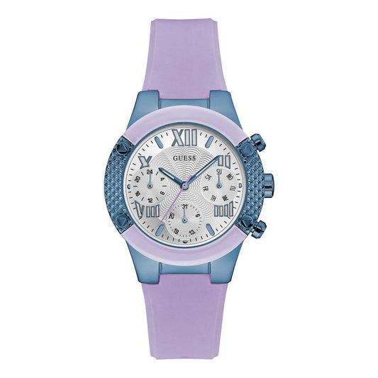 Guess Purple Silicone Watch 1728,Guess,New with tags,Purple,Watches for Women - Watches,Women Guess GUW0958L2AC