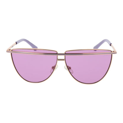 Guess Rose Gold Metal Sunglasses