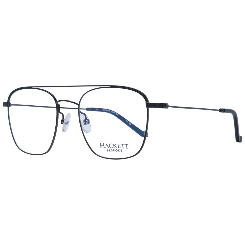 Hackett Black Stainless Steel Glasses (Frames)