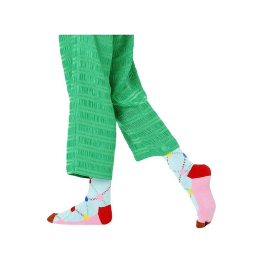 Happy Socks Blue Cotton Tights & Sock 1728,36-40,71956299936,Blue,Clothing,Happy Socks,New with tags,Tights & Socks - Women - Clothing,Women,Women - Clothing Happy Socks HA-8994700132-36-40