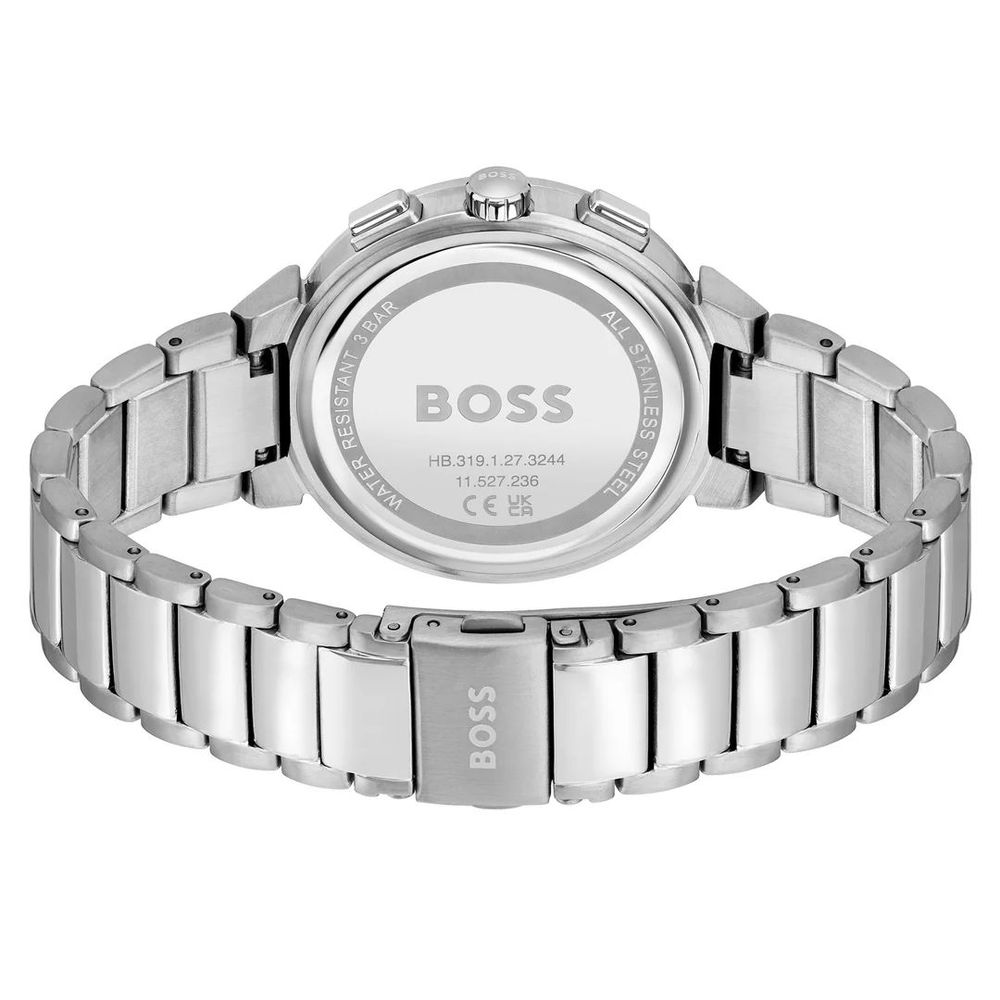 Hugo Boss Silver Stainless Steel Dress Watch