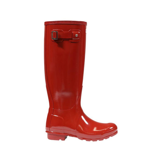 Hunter Red Recycled Polyester Boot 1728,71956299936,Boots - Women - Shoes,EU36/US6,Hunter,New with tags,Red,Women Hunter HU-15719000146-EU36/US6