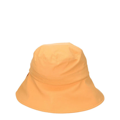 Jacquemus Orange Polyamide Bucket Hat in a casual style featuring 55% polyamide and a secondary light orange shade.