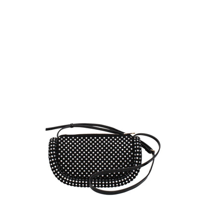 Jw Anderson Black Leather Crossbody Bag