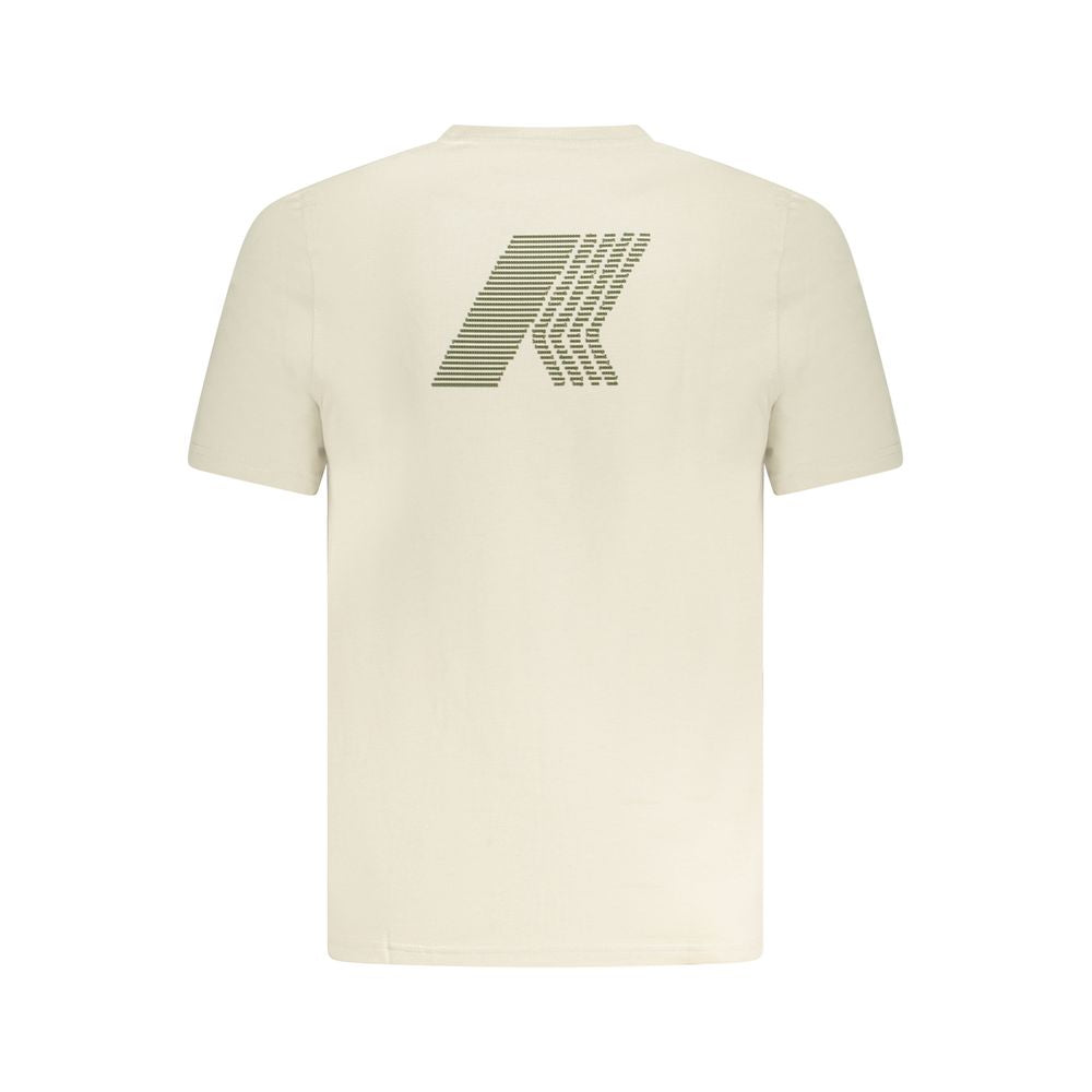 K-WAY Beige Cotton T-Shirt