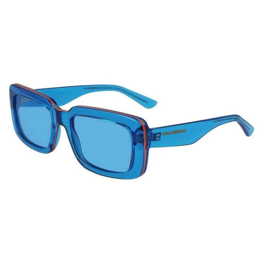 Karl Lagerfeld Blue Injected Sunglasses 1728,67434610848,Blue,Karl Lagerfeld,New with tags,Sunglasses,Sunglasses for Women - Sunglasses,Women Karl Lagerfeld KLKL6101S450AC