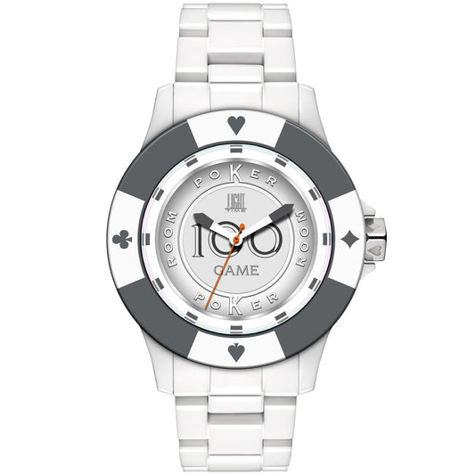 LIGHT TIME Mod. POKER - White / Grey-0