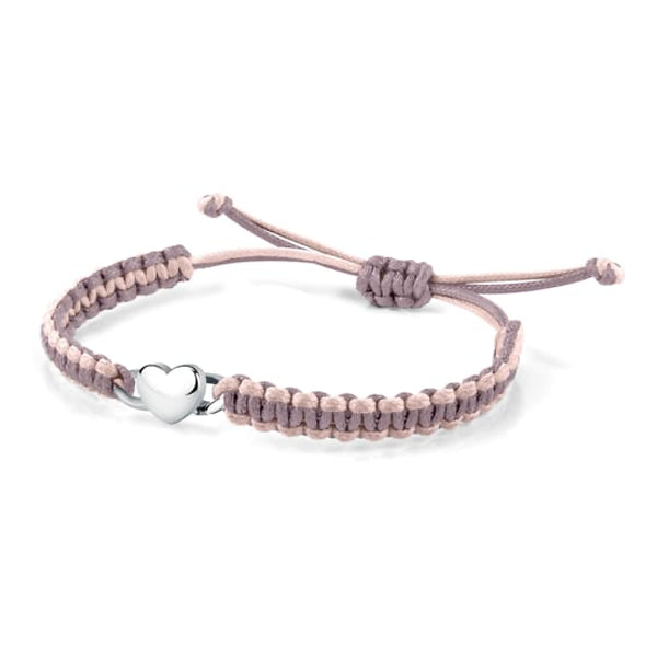 LA PETITE STORY JEWELRY Mod. LPS05ASD39 heart-shaped bracelet in pink and silver tones