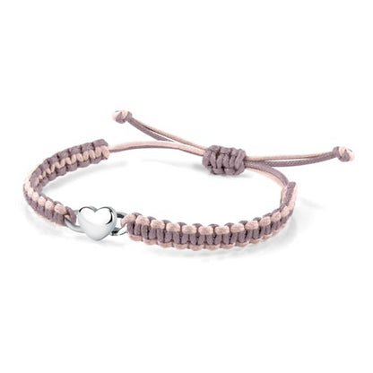 LA PETITE STORY JEWELRY Mod. LPS05ASD39 heart-shaped bracelet in pink and silver tones