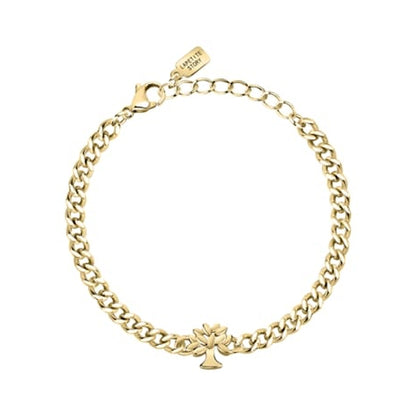 Gold bracelet LA PETITE STORY JEWELRY Mod. LPS05ASF58 with charm and branded tag, elegant and stylish accessory for fashion lovers.