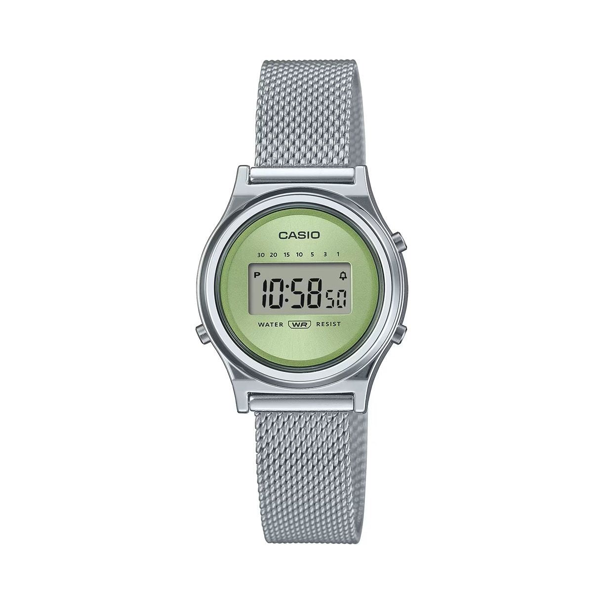 CASIO VINTAGE Mod. MINI COLLECTION SLIM - LEMON GREEN MESH LA700WEM-3AEF