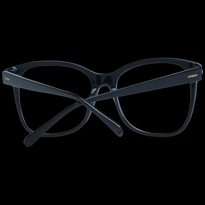 Classic lady's eyeglasses LOCMAN MOD. LOCV018 57BLK, elegant design for modern women