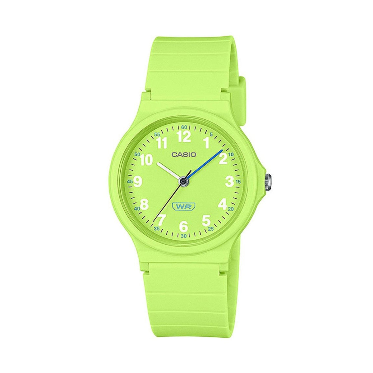 CASIO TIMELESS COLLECTION Mod. POP - BIO RESIN STRAP - LEMON GREEN LQ-24B-3BEF