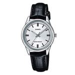 CASIO COLLECTION Mod. ONLY TIME LADY LEATHER - WHITE LTP-V005L-7AUDF