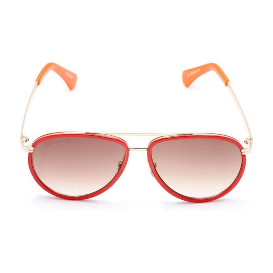 Lancaster Red Metal Sunglasses 1728,67434610848,Lancaster,New with tags,Red,Sunglasses,Sunglasses for Women - Sunglasses,Women Lancaster LASLA07342AC