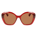 Lanvin Red Bio Injected Sunglasses 1728,67434610848,Lanvin,New with tags,Red,Sunglasses for Women - Sunglasses,Women Lanvin LALNV628S601AC