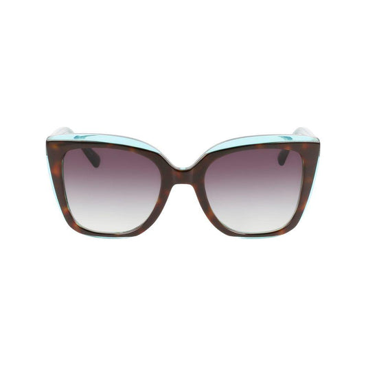 Longchamp Beige Haircalf Sunglasses 1728,67434610848,Beige,Longchamp,New with tags,Sunglasses for Women - Sunglasses,Women Longchamp LOLO689S265AC