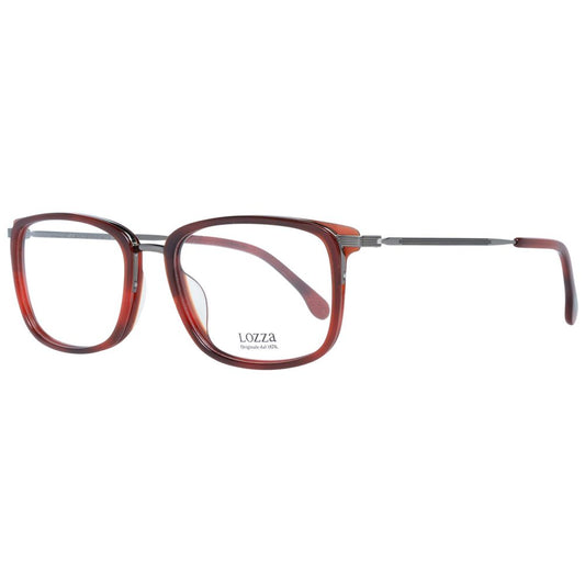 Lozza Red Plastic Glasses (Frames)