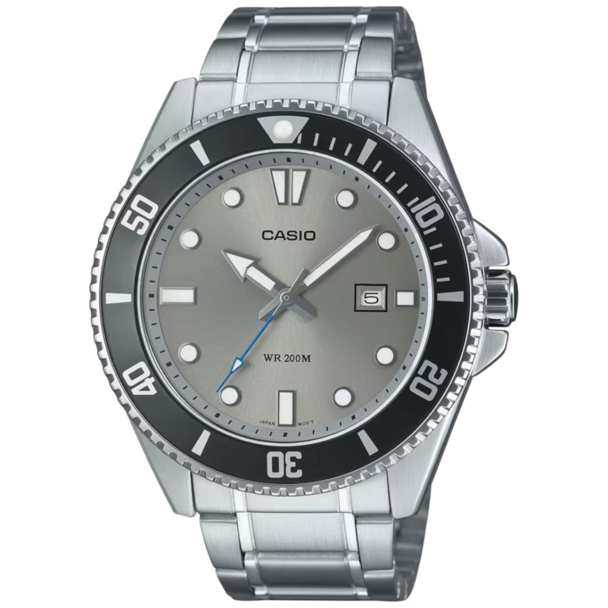CASIO COLLECTION Mod. DIVER DATE 200M - GREY MDV-107D-8AVDF