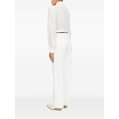 MM6 Maison Margiela Trousers White