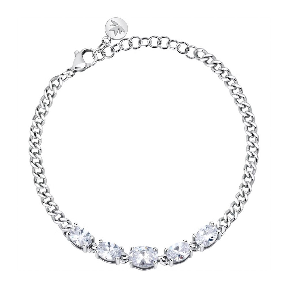 Silver bracelet, lady's accessory, MORELLATO MOD. SAVY13, featuring elegant design, perfect for gifting and daily wear.