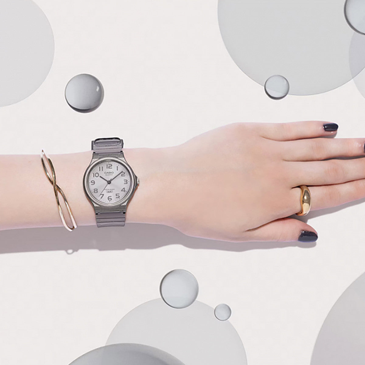 CASIO COLLECTION Mod. POP TRANSLUCID GREY ***SPECIAL PRICE*** MQ-24S-8BEF