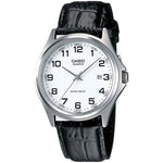 CASIO COLLECTION Mod. DATE - LEATHER. WHITE MTP-1183E-7BDF