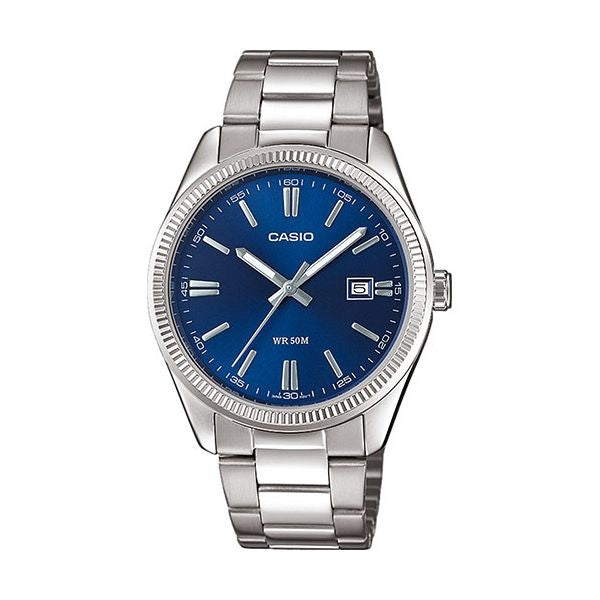 CASIO COLLECTION Mod. DATE - NAVY BLUE MTP-1302PD-2AVEF