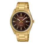 CASIO COLLECTION Mod. DATE. GOLD - BRONZE MTP-1302PGC-5AVEF